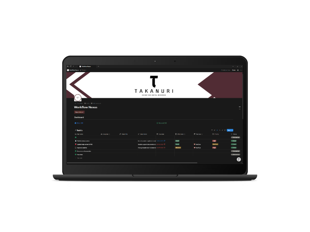 Manage everything from one place